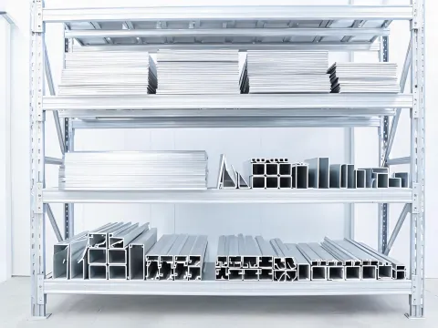 Aluminum sheet and extrusion stock