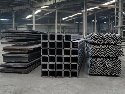 Carbon steel plate tube and structural stock