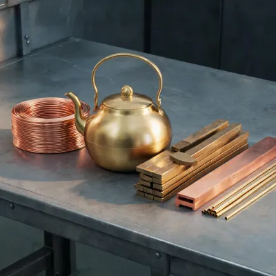 the brass teapot